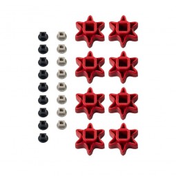 Pignon 6D à résistance élevée (paquet de 8), VEX Robotics 276-3876