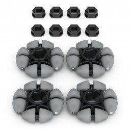 Roue omnidirectionnelle antistatique 2" VEX (paquet de 4), VEX Robotics 276-9044