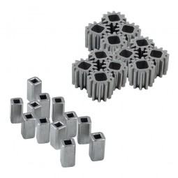 Pignon 12D en acier à résistance élevée (paquet de 12), VEX Robotics 276-2251