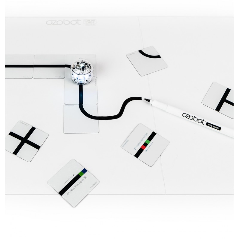 Aimants Ozobot Color Code - Kit de base (36 tuiles), 035015-01