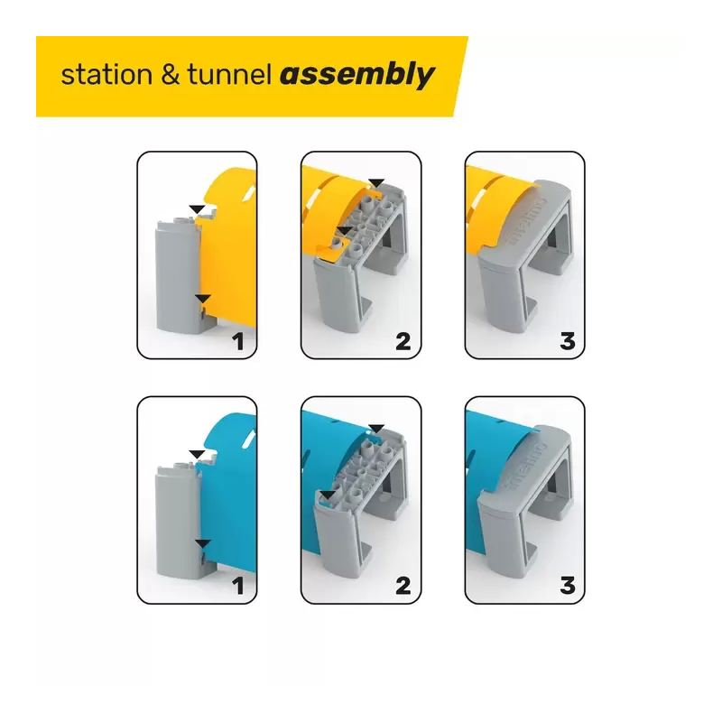 intelino Station & Tunnel Kit, INT-CTY-01