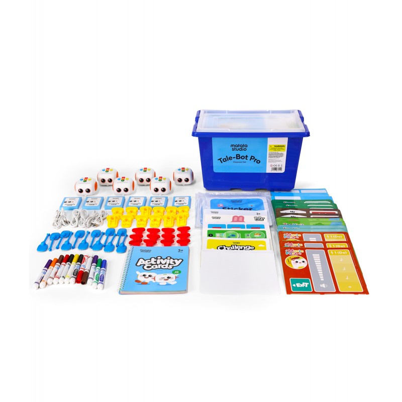 MatataStudio Tale-Bot klasbundel (6 robots), 0201500079
