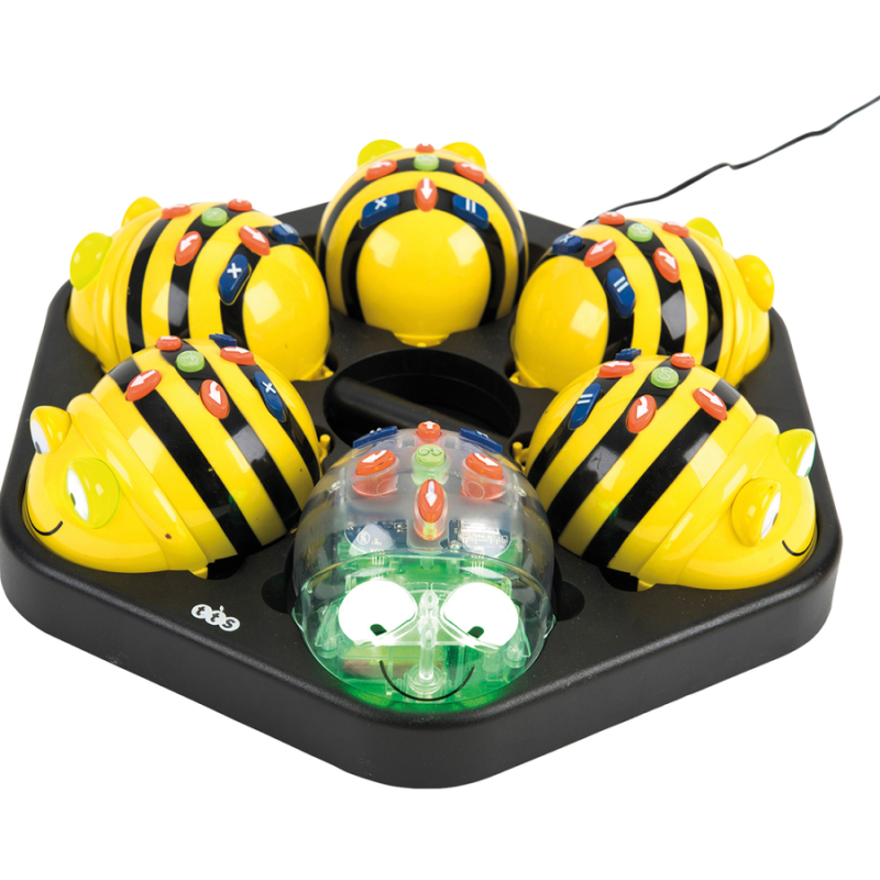 TTS Bee-Bot & Blue-Bot Pack (6 robots)