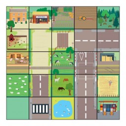 TTS Platteland mat, IT10144