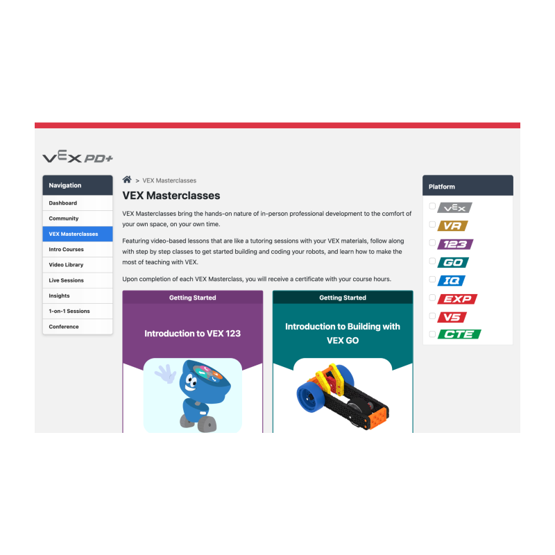VEX PD+ All-Access, VEX Robotics 210-8353