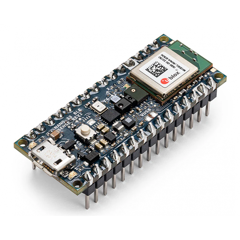 Arduino Nano 33 BLE Sense Rev2 met headers, ABX00070