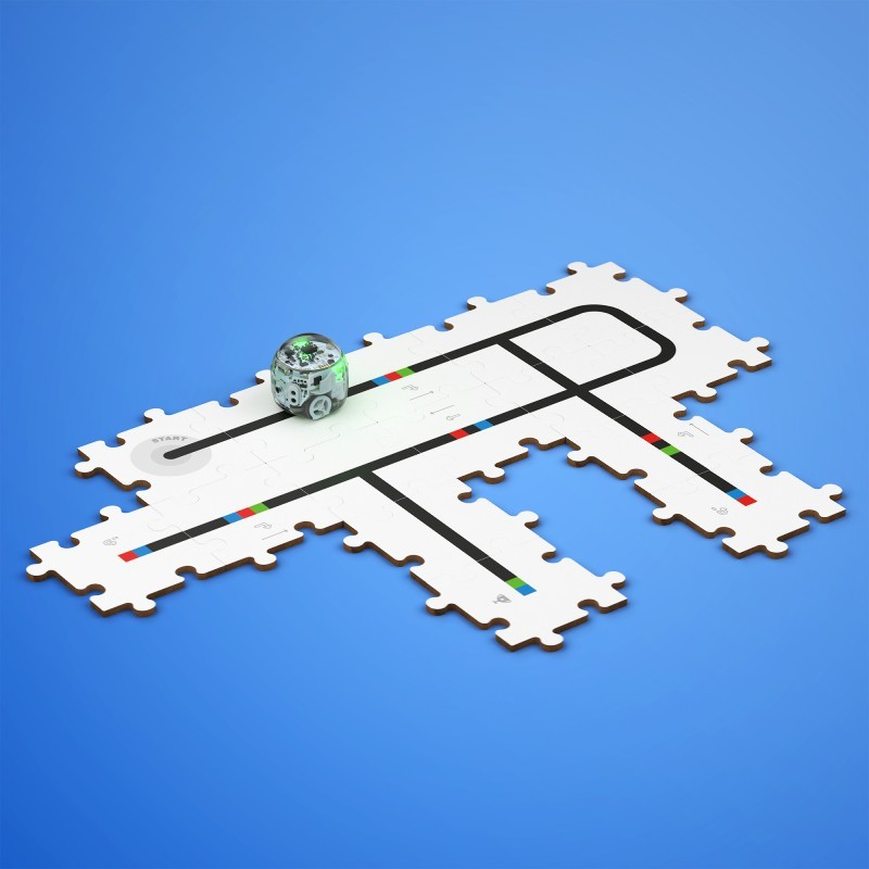 EduSense puzzle en bois pour Ozobot - Ensemble de démarrage, E-01-015