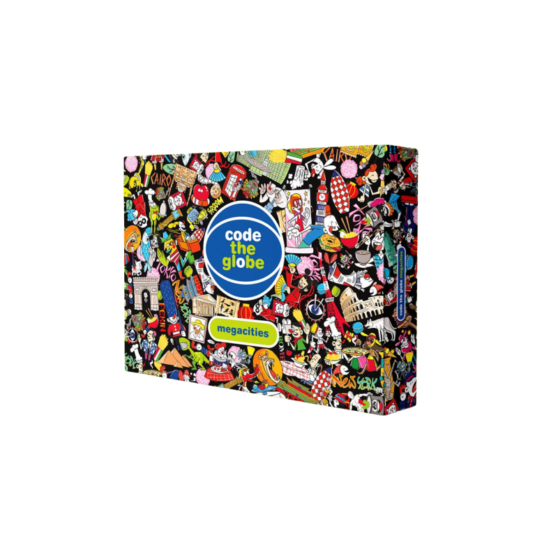 EduSense-bordspel voor Ozobot - Megasteden, E-01-100