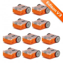 Edison Robot Pack of 10