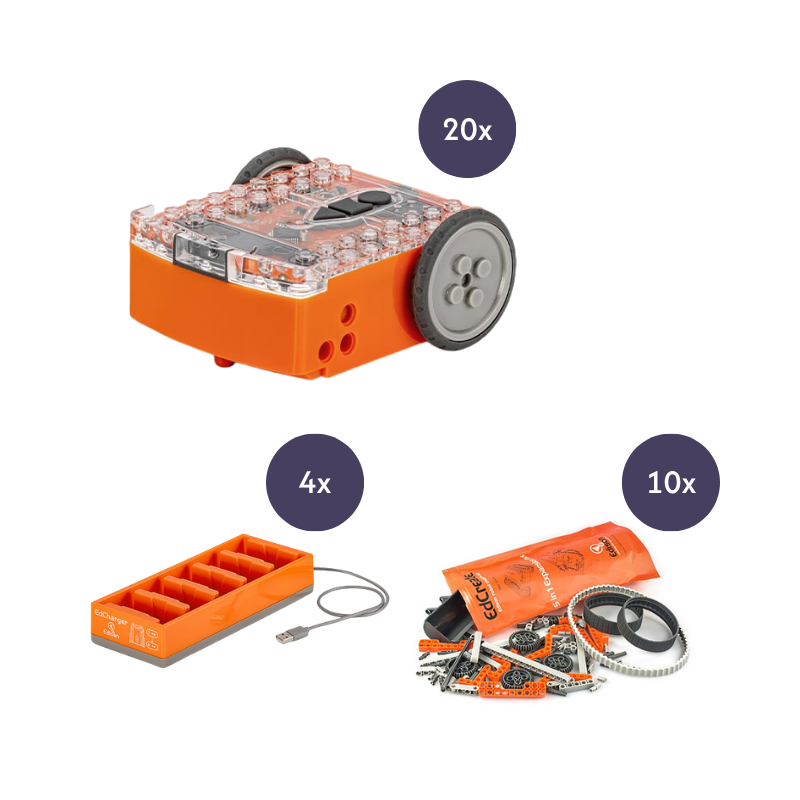 Edison Robot Klasset (20 robots), EDR_CB20