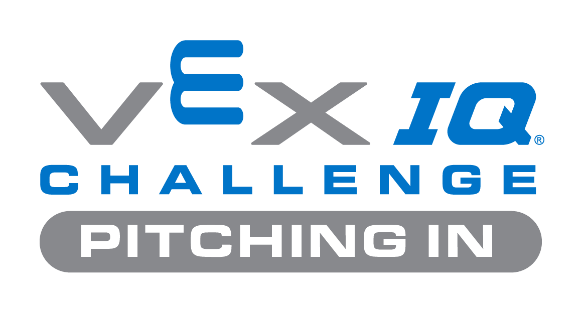 VEX IQ challenge logo. Competitieve robotica voor kinderen